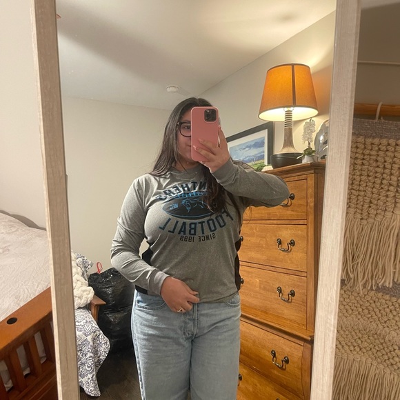 Panther Football Graphic Long Sleeve Tee - Picture 2 of 4